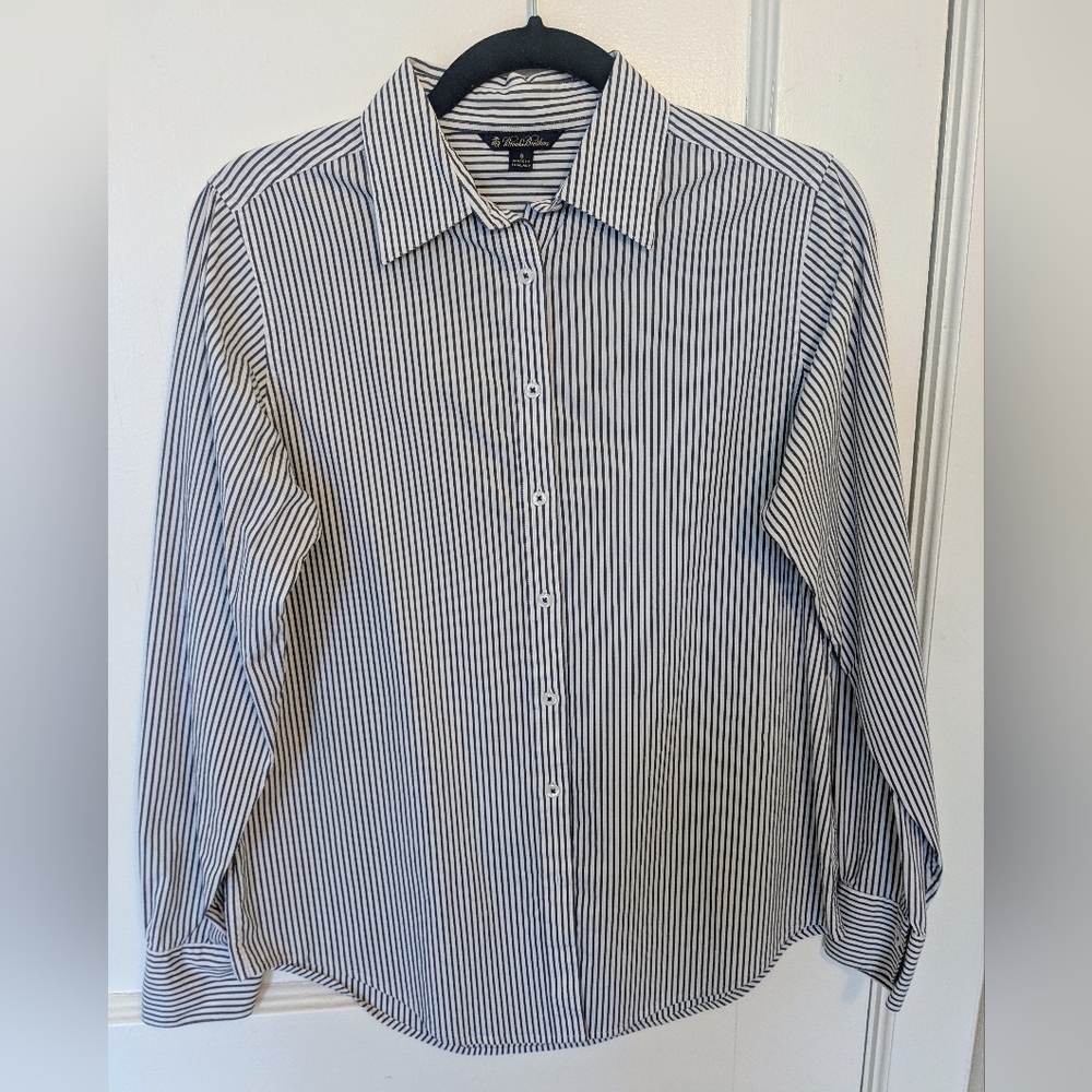 Brooks Brothers | Classic Striped Women's Shirt | Size 6